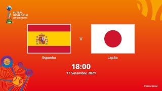Espanha v Japão | Copa do Mundo FIFA de Futsal de 2021 | Partida completa
