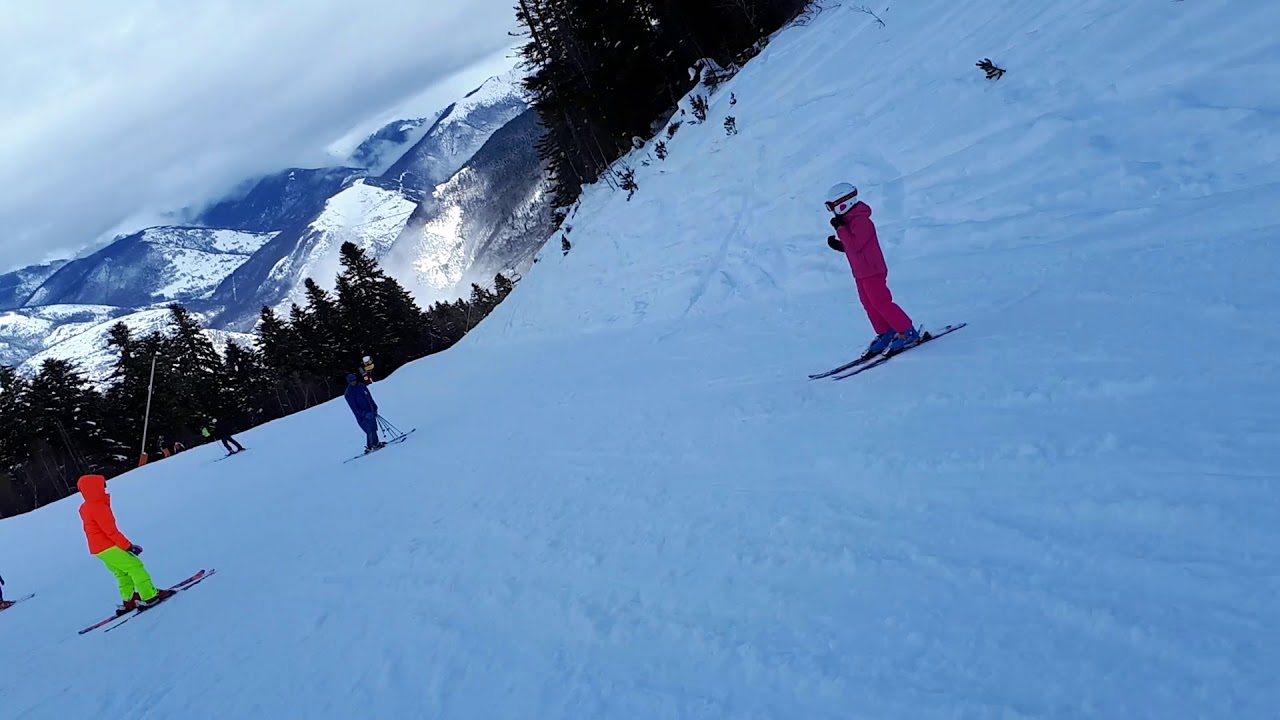 Petite descente en snow