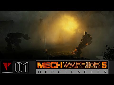 Видео: MechWarrior 5 Mercenaries #01 - Мечта с лёгким налётом багов