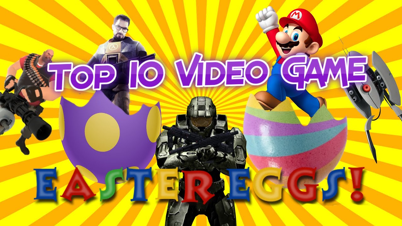 Top 10 Video Game Easter Eggs YouTube