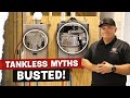 Myth busting tank vs tankless water heaters