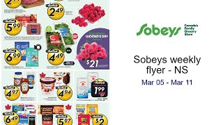Sobeys  weekly flyer -  NS Mar 05 - Mar 11