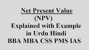 How to find Net Present Value (npv) | Financial Management |BBA |B.com|MBA #npv #netpresentvalue