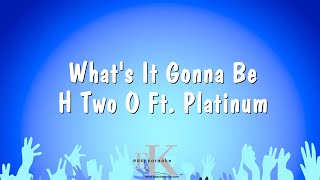 What's It Gonna Be - H Two O Ft. Platinum (Karaoke Version) screenshot 5