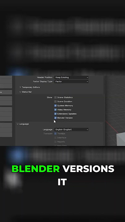 The Hidden POWER of Blender's Status Bar