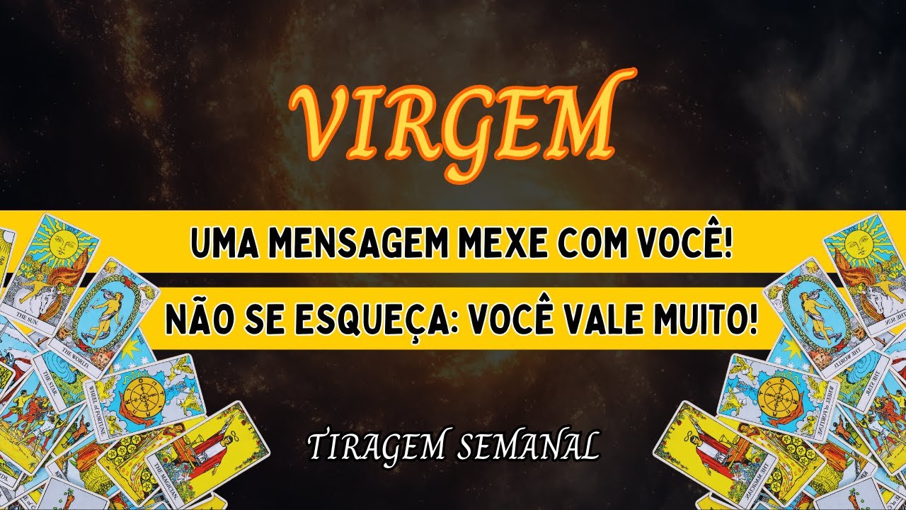 ♍TARÔ VIRGEM♍💗🪙ALGUÉM VOLTA E VOCÊ MOSTRA O SEU VALOR! 💗💗ELE(A) QUE SE ESFORCE PARA TE CONQUISTAR!💪💕
