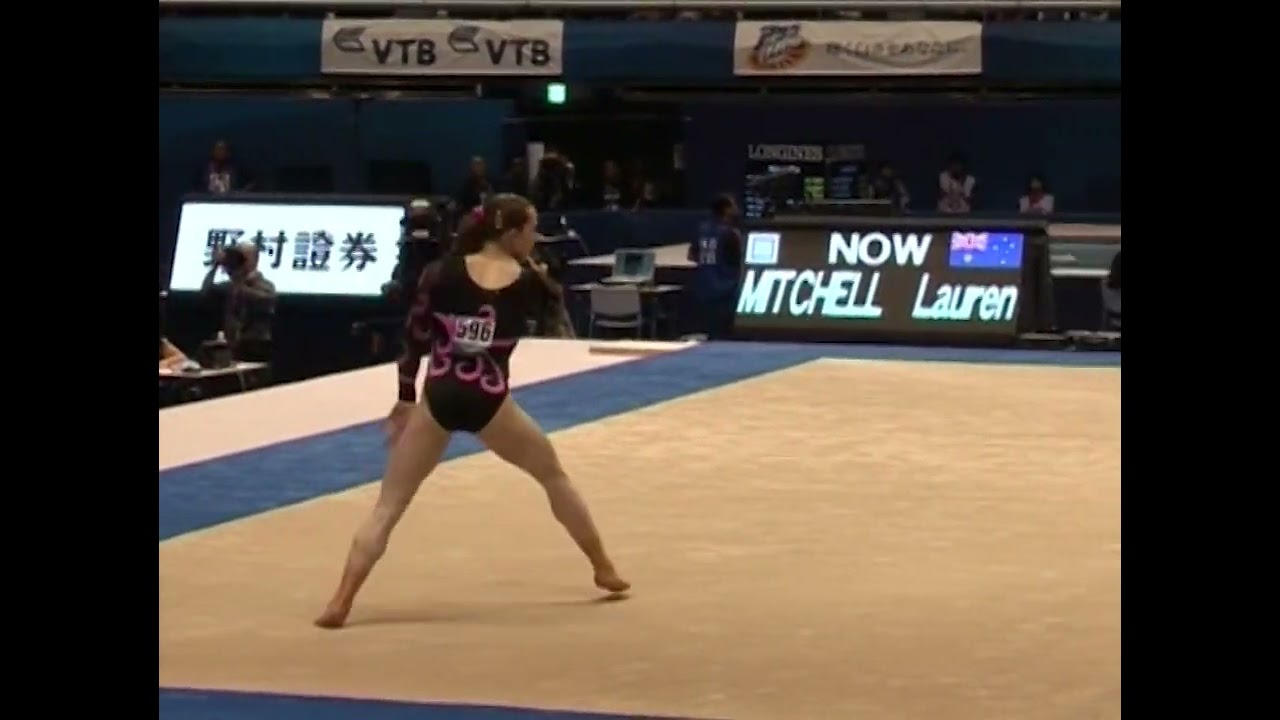 Lauren Mitchell (AUS) 2011 Worlds AA FX