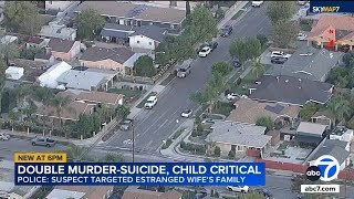 2 dead, 10-year-old girl hurt after man shoots estranged wife's family, deputies say