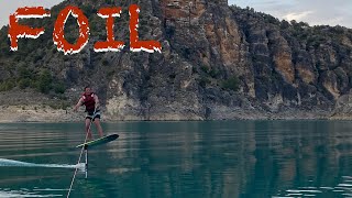 FOIL con barco en Entrepeñas
