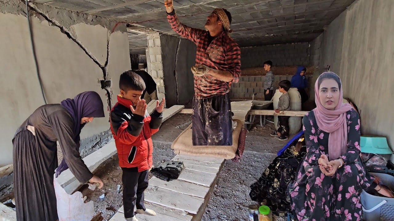 Construct home again; Building a house after adversity; Rural life ...