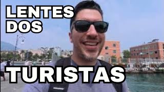 As lentes dos turistas