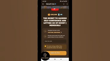 The Secret to Gaining Self-Confidence and Letting Go of Doubt | MemeGirls #memefi