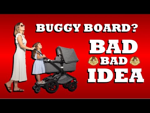 Vidéo: Bumprider Stroller Board Review