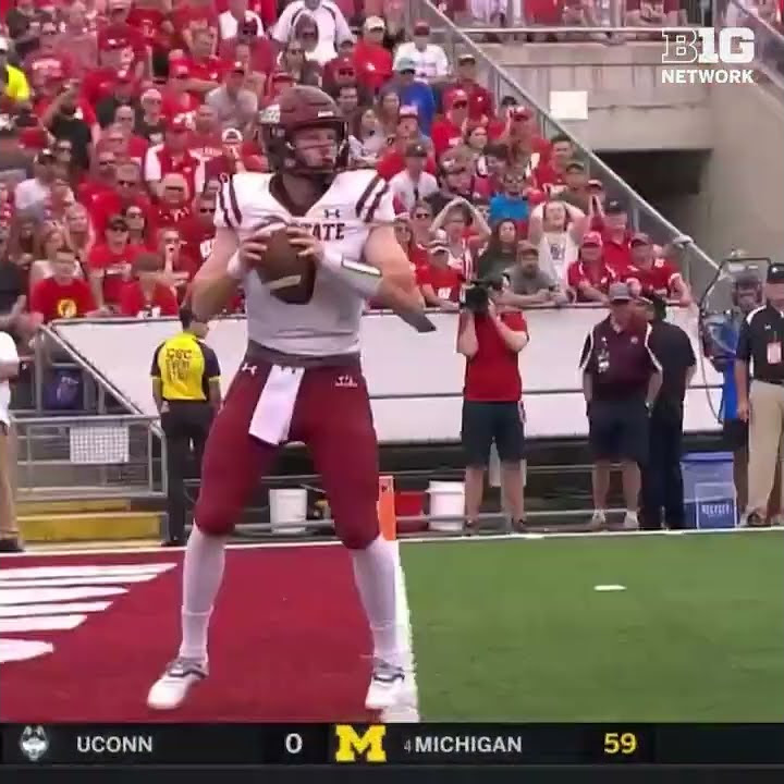 Wisconsin lb maema njonmeta int vs new mexico st big ten football