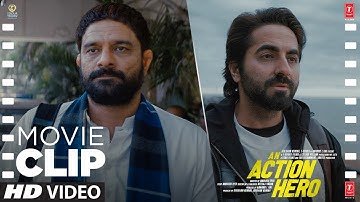 An Action Hero (Movie Scene) Bhoora Ne Shuru Ki Manav Ki Khoj | Ayushmann Khurana, Jaideep Ahlawat