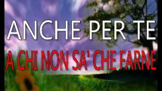 Video thumbnail of "anche per te - lucio Battisti"