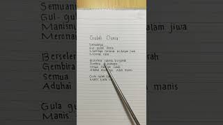 gulali vania foryou abcd lirik  s liriklagu