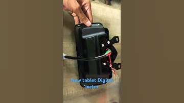 New digital tablet meter 60volt /48 volt operating #automobile #motor #digitalmetre #electricvehicle