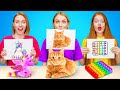 UNDERWATER DRAWING CHALLENGE | First To Finish Art School Wins! Funny Painting DIY by 123 GO! SCHOOL