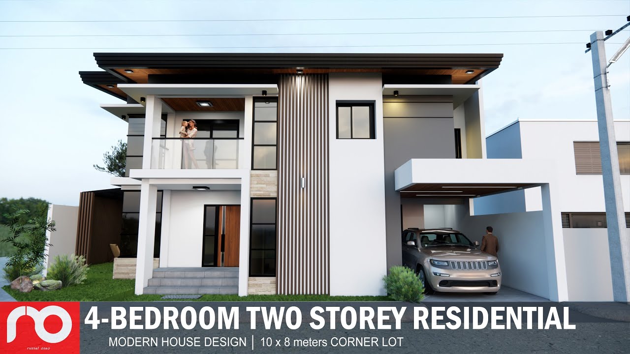 A+M Two Storey 4 Bedroom Residential Animation (Architecture+Music