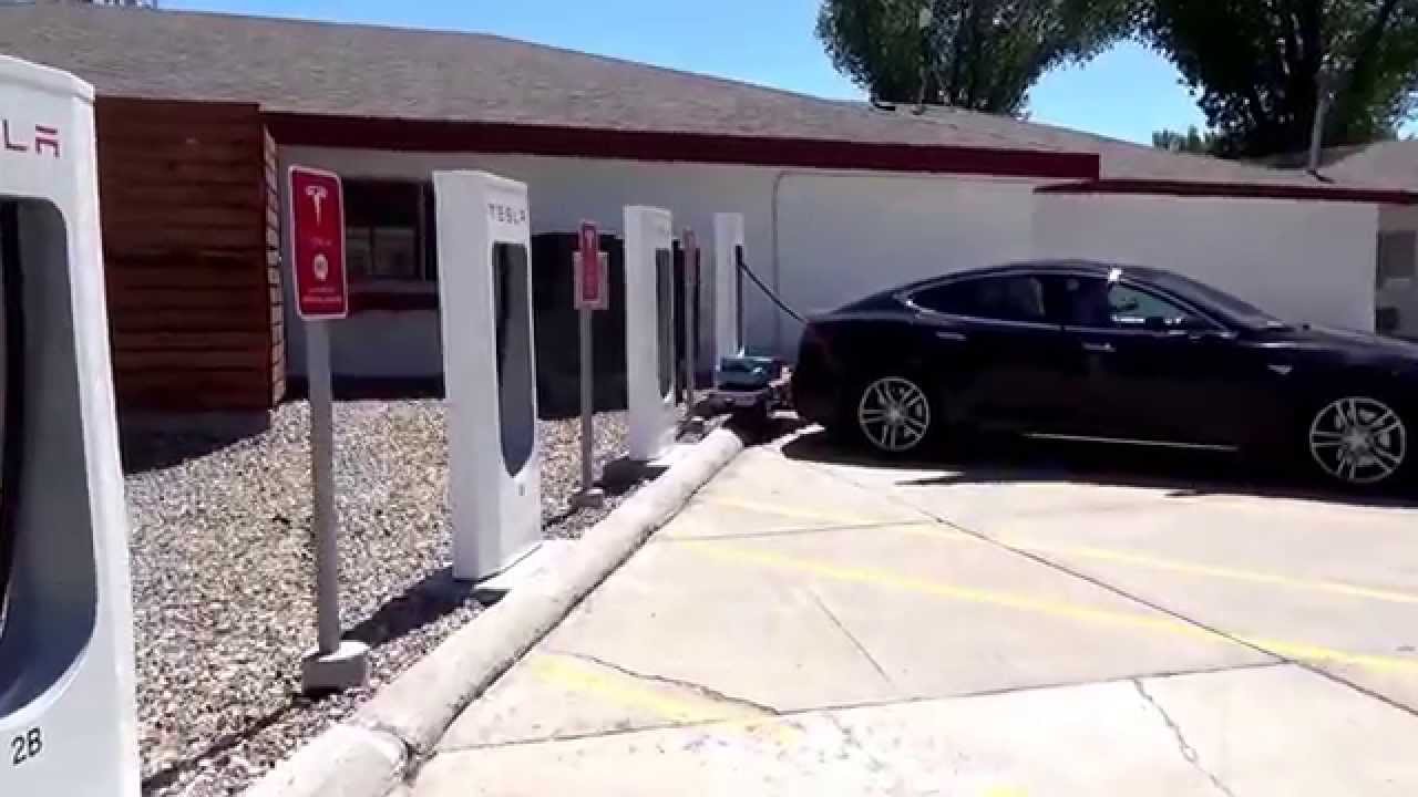 Tesla Motors Model S/III/X Supercharger Travel to Lusk, WY YouTube
