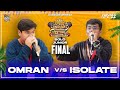 Omran vs isolate  solo junior final  indian beatbox championship 2022 ibc2022 thegreatibf22