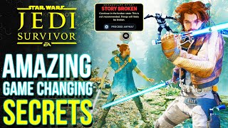 Star Wars Jedi Survivor - They Really Added This! Game Changing Secrets & Things You Didn't Know