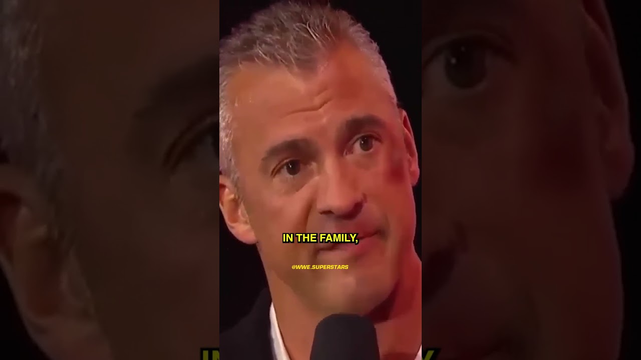 Shane McMahon Says He is The Only Man in The Family