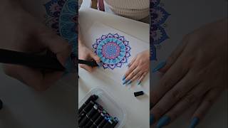 This mandala coloring page is a new FREEBIE on my website ❤️ Download yours & color along #coloring