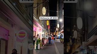 Melbourne Australia 2025, Degraves Street #walkthrough #beautifulcity #citylife