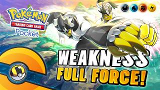 ⚡MIXED ENERGY POWER! 🌊Insane Weakness Damage w/ Focused Fists 👤👊 | Pokémon TCG Pocket