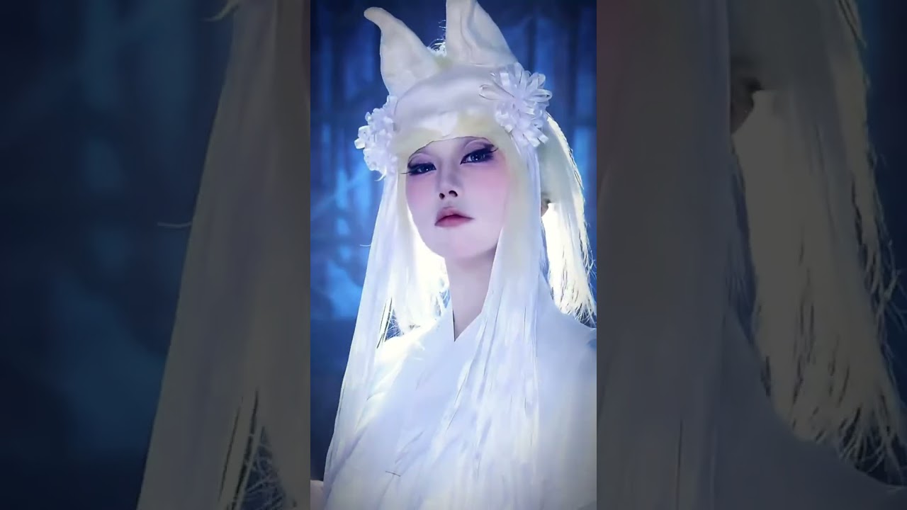 交作业了，你们想看的白无常来了#挑战一百个无限流 #白无常 #西游记 #是初九啊 #makeup#shorts