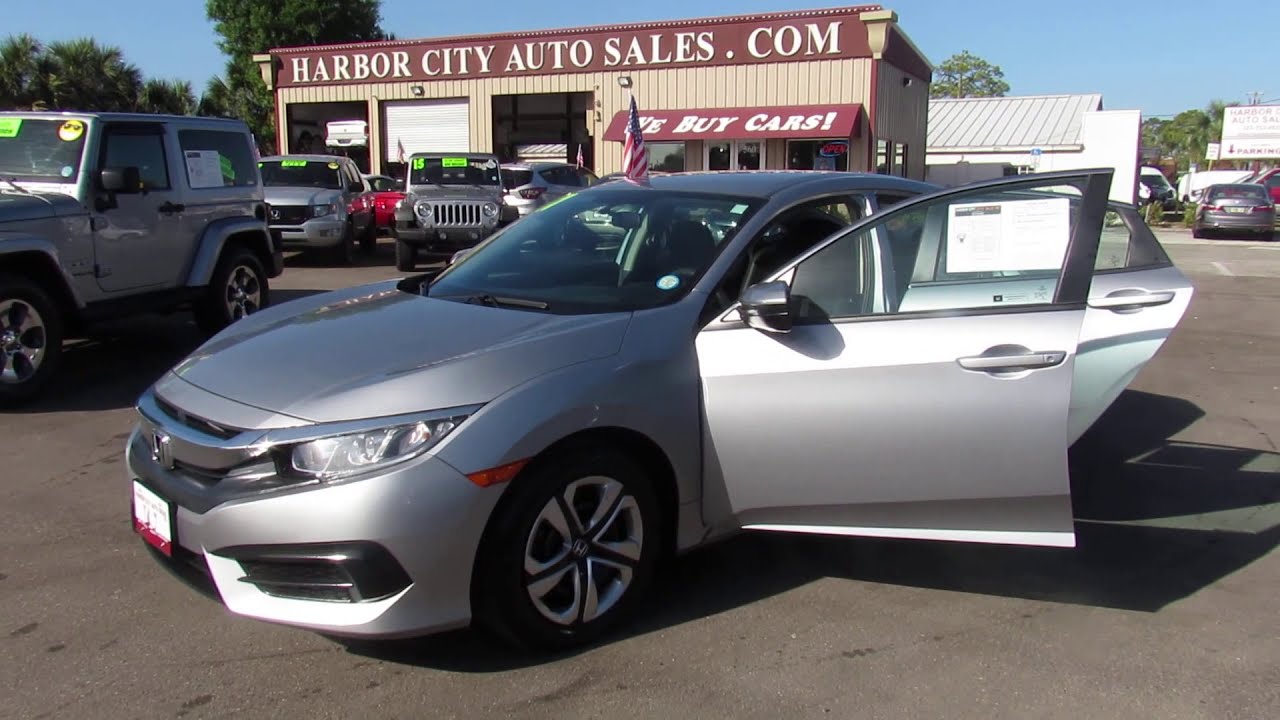 USED CARS MELBOURNE FLORIDA 2017 HONDA CIVIC YouTube