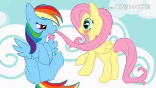 Fluttershy X rainbow dash tribute 3 (audio vision video included)