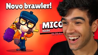 LIBEREI MEU NOVO BRAWLER FAVORITO DO BRAWL STARS 🐒