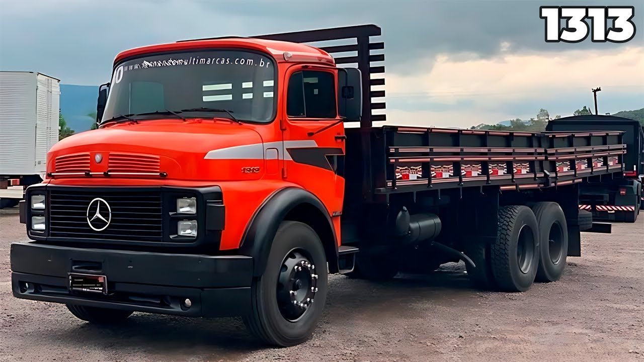 MERCEDES BENZ 1313 À VENDA #truck #caminhaoavenda - YouTube