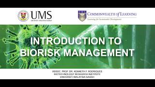 INTRODUCTION TO BIORISK MANAGEMENT