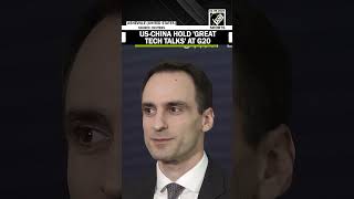 US-China positive on tech talks at G20 meet, but no chats on data centers, says Michael Kratsios