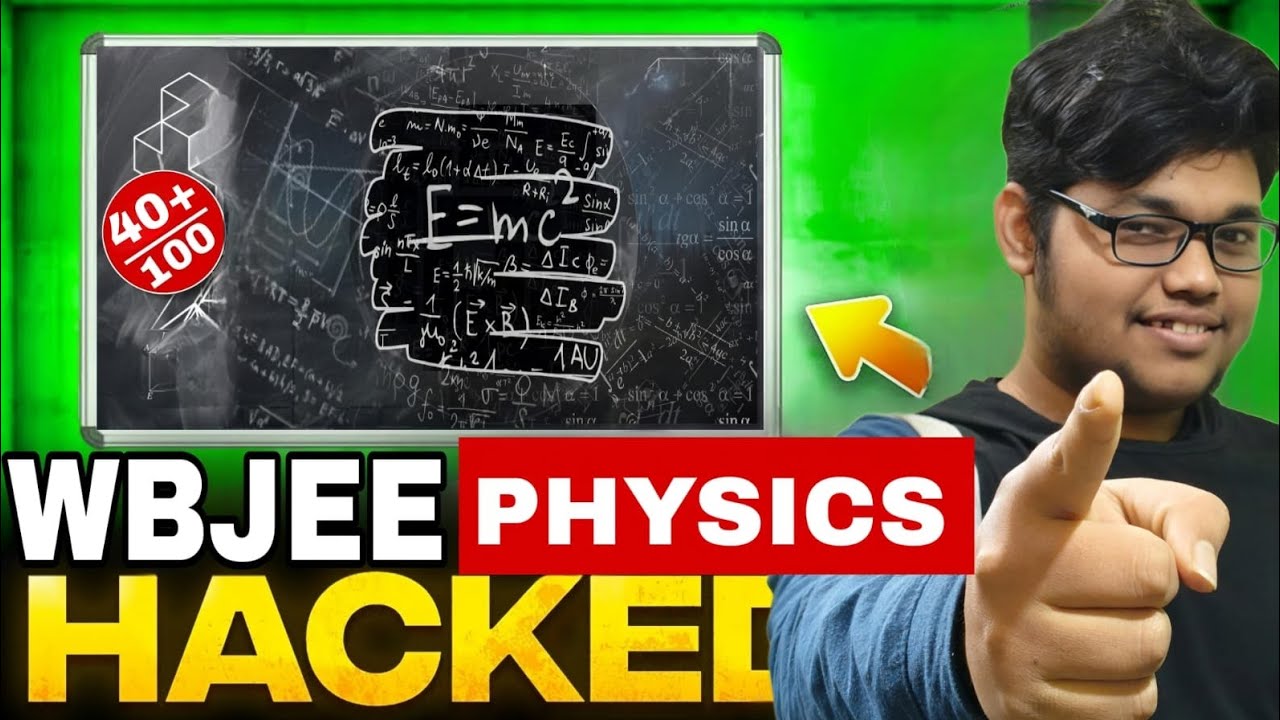 😱 How to Get 40+ Marks in Physics For WBJEE 2025⚡ || Last 3 Months  Complete Preparation Strategy🔥