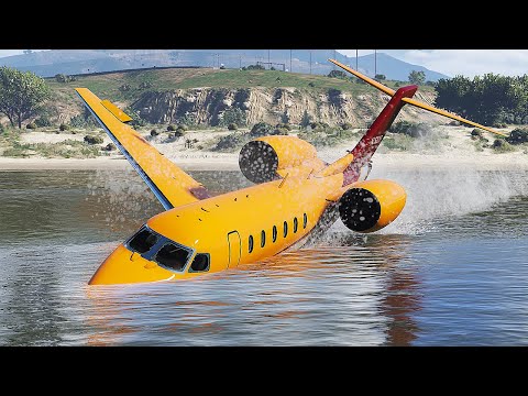 BEST OF 2020 Airplane Engine Failures Emergency Landings GTA 5