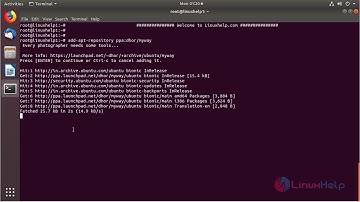 How to install RawTherapee 5.4 on Ubuntu 18.04
