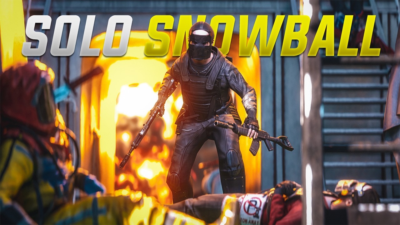 Solo Snowballing on a 500 Pop Server - YouTube