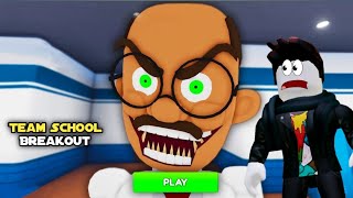 Team School Breakout ( Teamwork Obby ) Roblox Obby Gameplay