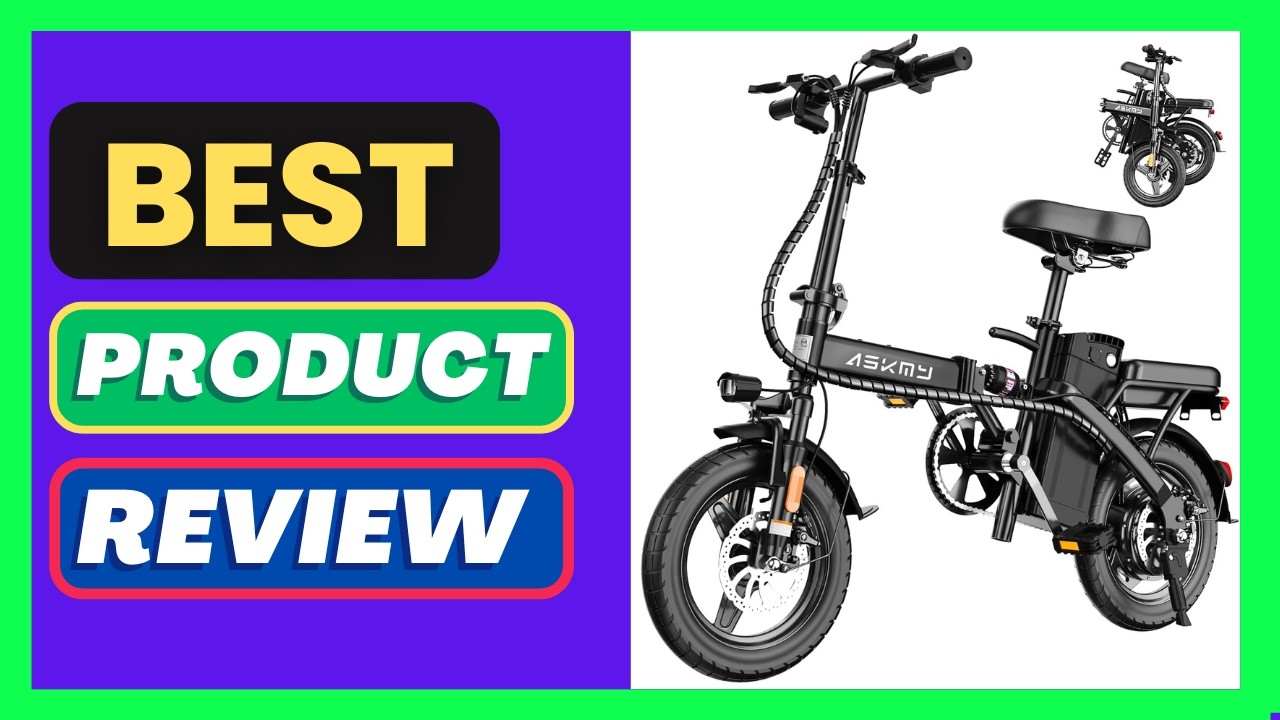 Askmy Foldable Electric Bike for Adults