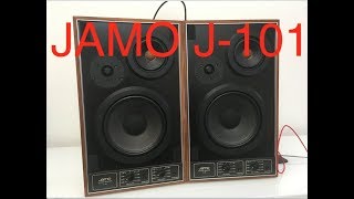 Jamo J-101 studio monitor  - Audio Demo , sound test   Sony TA-FE570