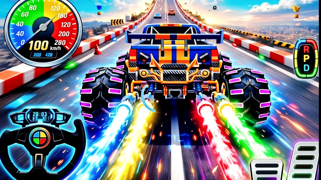 Watch Monster Truck: Epic New Monster Truck Racing & High-Speed Stunts ...