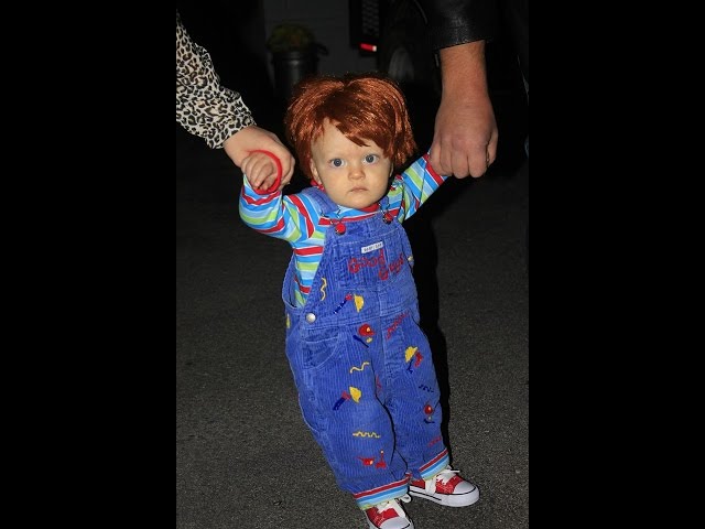 DIY Toddler Chucky Costume - YouTube