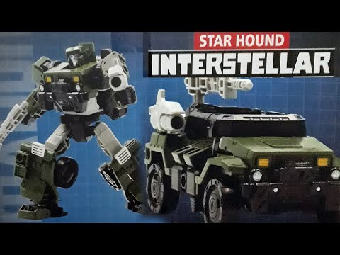 Aoyi's Transformers : Interstellar - Star Hound (Transformations)