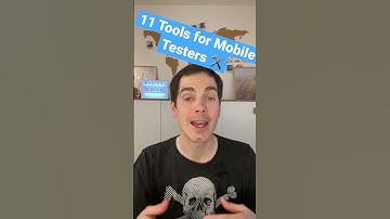 11 Mobile Testing Tools To Know https://youtu.be/wALdAn_Lo7Y #softwaretesting #testing
