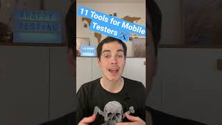 11 Mobile Testing Tools To Know https://youtu.be/wALdAn_Lo7Y #softwaretesting #testing screenshot 5